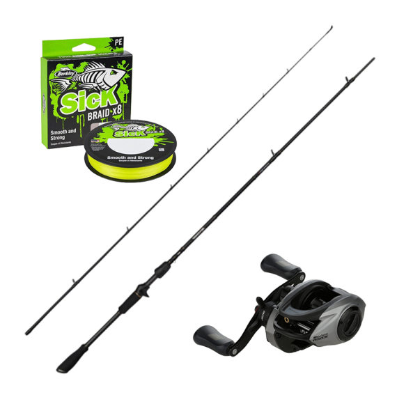 Savage Gear Revenge SG2 Light Game 6\'1\'\' 7-22g Casting Combo i gruppen Fiskeset / Spinnfiskeset / Spinnfiskeset Abborre hos Fishline (SG2LIGHTGAMECASTCOMBO)