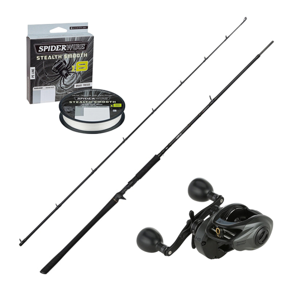 Savage Gear Alpha SG2 Monster 8\'5\'\' 70-150g & Abu Garcia Beast Combo i gruppen Fiskeset / Spinnfiskeset / Spinnfiskeset Gädda hos Fishline (SG2MONSTERBEASTCOMBO)
