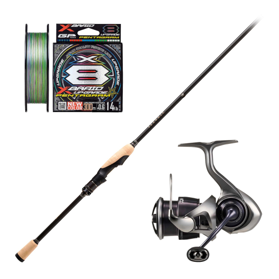 Megabass Levante - F3.1/2-70LVS 2P Shakyhead & Caldia Combo i gruppen Fiskeset / Haspelset / Haspelset Abborre hos Fishline (SHAKYHEADCOMBO)