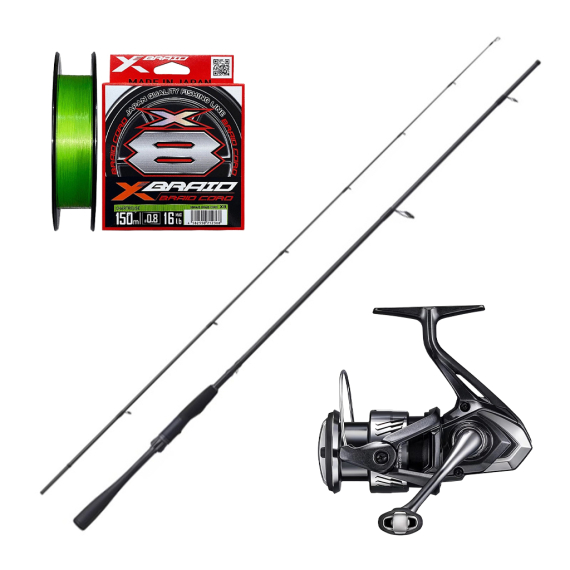 Shimano Zodias & Miravel Spinning Combo - 7\'0\'\'5-15g 2pc i gruppen Fiskeset / Haspelset / Haspelset Abborre hos Fishline (SHIMANOZODIASMIRAVELSET)