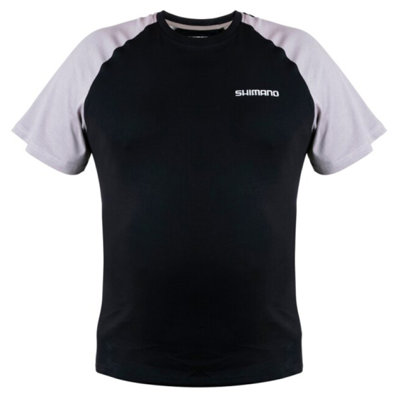 Shimano Short Sleeve T-Shirt Black i gruppen Kläder & Skor / Kläder / T-shirts hos Fishline (SHSSSBLLr)