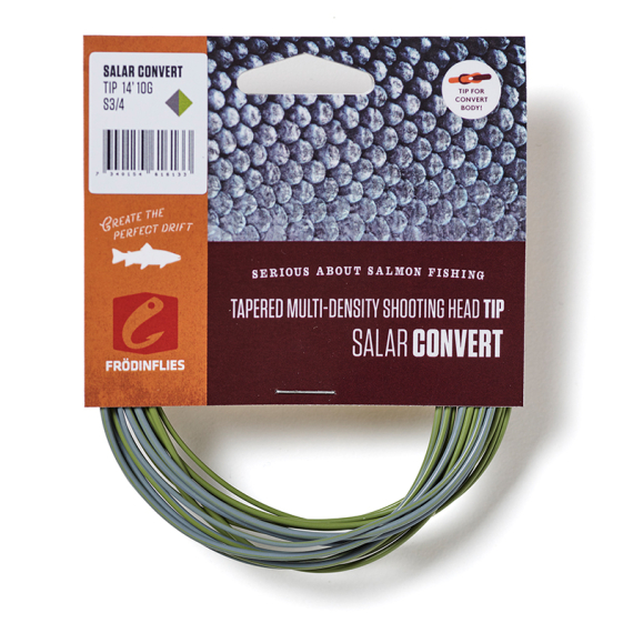 Frödin Salar Convert Tip S3/S4 i gruppen Fiskelinor / Flugfiskelinor / Spetsar hos Fishline (SH_CONVTIP103_4r)
