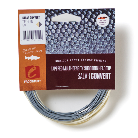 Frödin Salar Convert Tip F/S3 i gruppen Fiskelinor / Flugfiskelinor / Spetsar hos Fishline (SH_CONVTIP10F_3r)