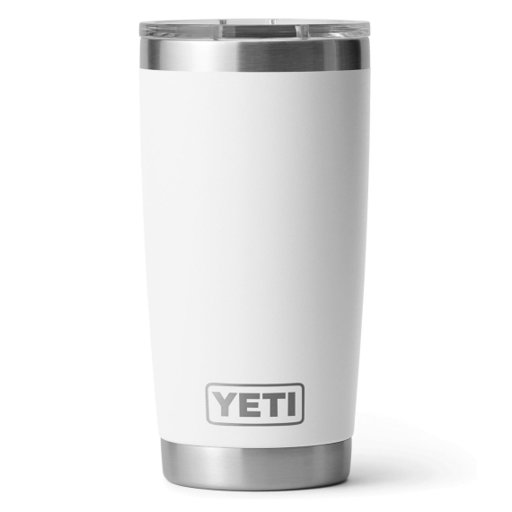 YETI Rambler 20 Oz Tumbler White i gruppen Outdoor / Friluftskök & Redskap / Termosar / Termosmuggar hos Fishline (SKU-0305-WHI)