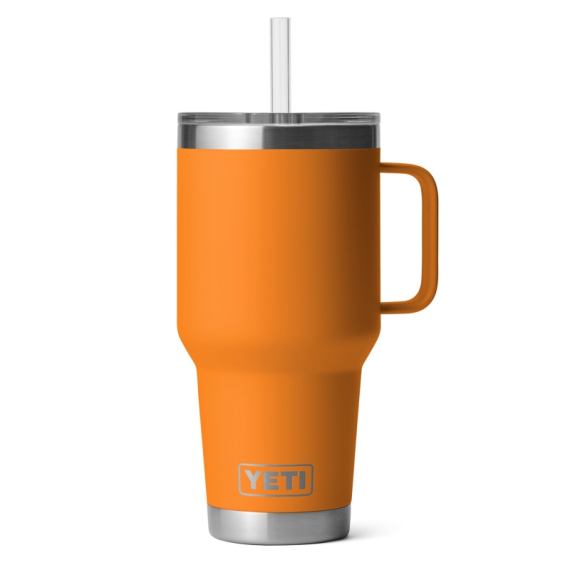 Yeti Rambler 35 Oz Straw Mug - King Crab Orange i gruppen Outdoor / Friluftskök & Redskap / Termosar / Termosmuggar hos Fishline (SKU-0327-S24O)
