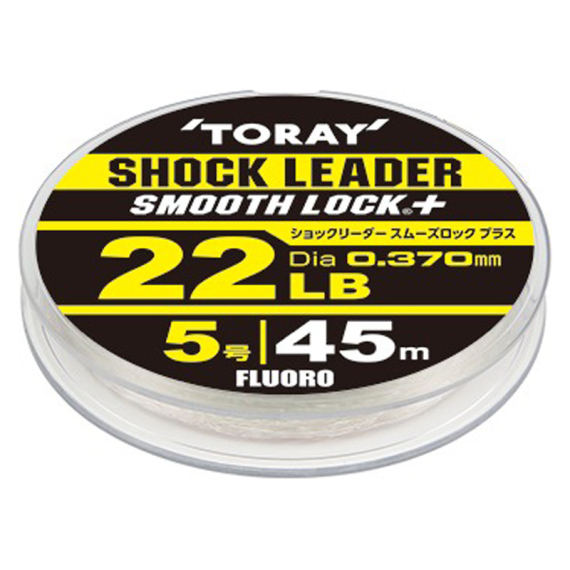 Toray Shock Leader Smooth Lock + i gruppen Krok & Småplock / Tafsar & Tafsmaterial / Tafsmaterial / Tafsmaterial Fluorocarbon hos Fishline (SMOOTHLOCKFLUORO-10LBSr)