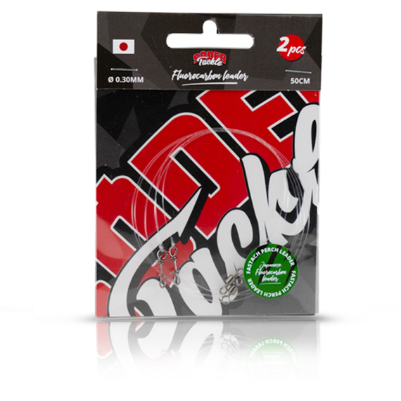Söder Tackle Fluorocarbon Perch Leader (2-pack) i gruppen Krok & Småplock / Tafsar & Tafsmaterial / Färdiga Tafsar / Fluorocarbontafsar hos Fishline (STC-TT0007r)