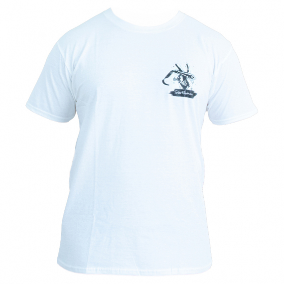 Svartzonker Peace Out T-shirt Vit i gruppen Kläder & Skor / Kläder / T-shirts hos Fishline (SZ101725r)