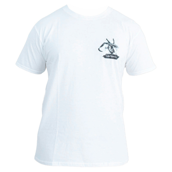 Svartzonker Peace Out T-shirt Vit i gruppen Kläder & Skor / Kläder / T-shirts hos Fishline (SZ101725r)