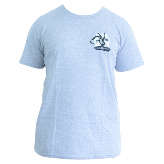 Svartzonker Peace Out T-shirt Grå i gruppen Kläder & Skor / Kläder / T-shirts hos Fishline (SZ101730r)