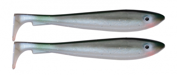 McRubberShad 23cm (2-Pack) - C1 Rügen i gruppen Fiskedrag / Jiggar & Gummibeten / Gäddjiggar hos Fishline (SZ103301)