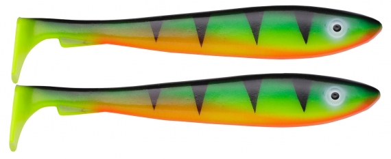 McRubberShad 23cm (2-Pack) - C3 Firetiger i gruppen Fiskedrag / Drag för gädda hos Fishline (SZ103303)