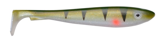 Svartzonker McRubber Shad 23cm (2-pack) - C17 UV Perch i gruppen Fiskedrag / Jiggar & Gummibeten / Gäddjiggar hos Fishline (SZ103317)