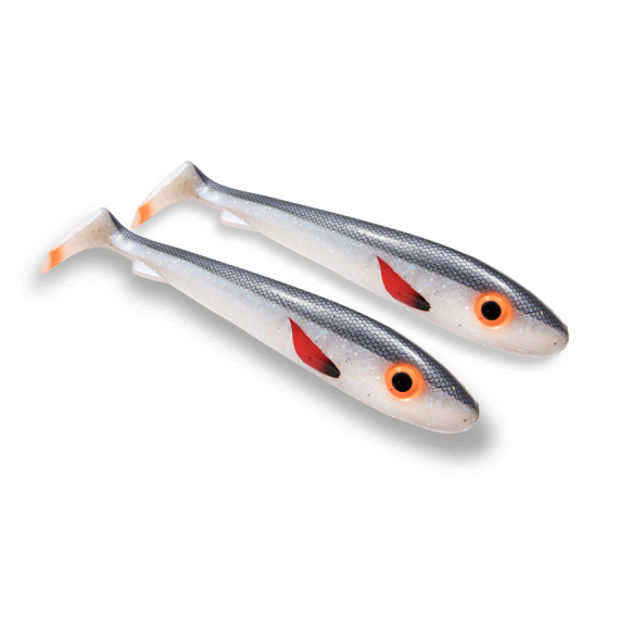 SvartZonker McRubber 21cm UV Series (2-pack) - Herring i gruppen Fiskedrag / Jiggar & Gummibeten / Gäddjiggar hos Fishline (SZ110440)