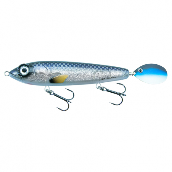 Svartzonker Spinning McTail 165mm, 100g - Steel Blue i gruppen Fiskedrag / Tailbeten & Hybridbeten hos Fishline (SZ116004)