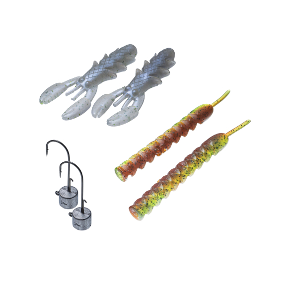 SvartZonker Ned Starter Kit Finess i gruppen Fiskedrag / Betespaket / Betespaket Abborre hos Fishline (SZ118000)