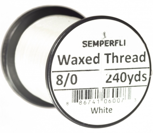 Semperfli Waxed Thread 8/0 i gruppen Krok & Småplock / Flugbindning / Flugbindningsmaterial / Bindtråd hos Fishline (Sem-0400-2000r)