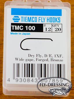 Tiemco 100 Dry Fly #12 i gruppen Krok & Småplock / Krok / Flugbindningskrok hos Fishline (T100-12)