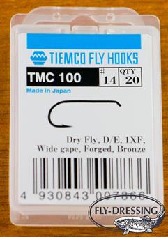 Tiemco 100 Dry Fly #14 i gruppen Krok & Småplock / Krok / Flugbindningskrok hos Fishline (T100-14)