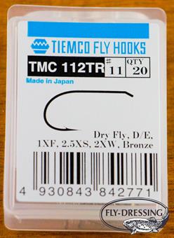 Tiemco 112 Trout Dry Fly, Extra Wide #11 i gruppen Krok & Småplock / Krok / Flugbindningskrok hos Fishline (T112TR-11)