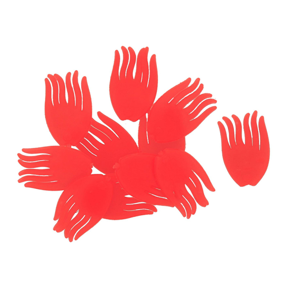 Westin Spotty Rig Fins UV Orange XL 16pcs i gruppen Krok & Småplock / Riggtillbehör hos Fishline (T126-1146-XL)