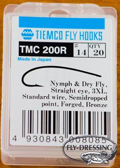 Tiemco 200R Nymph & Dry Fly #14 i gruppen Krok & Småplock / Krok / Flugbindningskrok hos Fishline (T200R-14)
