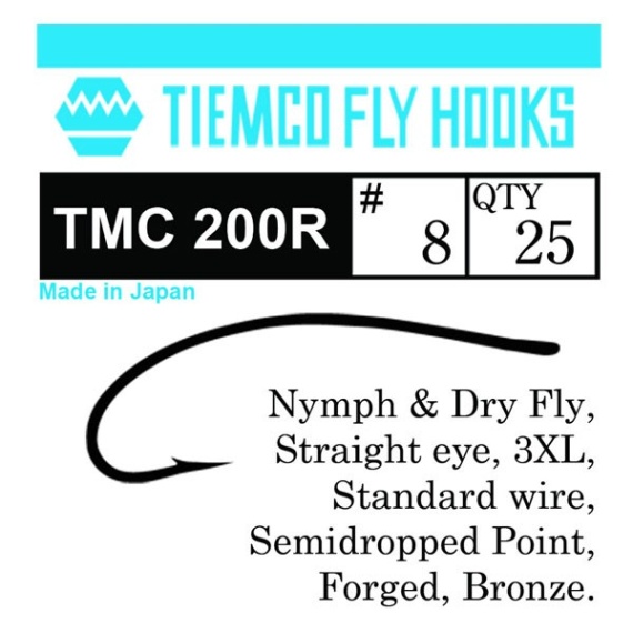 Tiemco 200R Nymph & Dry Fly 20-pack - #18 i gruppen Krok & Småplock / Krok / Flugbindningskrok hos Fishline (T200R-18)