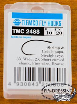 Tiemco 2488 Dry & Nymph #10 i gruppen Krok & Småplock / Krok / Flugbindningskrok hos Fishline (T2488-10)