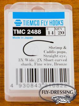 Tiemco 2488 Dry & Nymph #14 i gruppen Krok & Småplock / Krok / Flugbindningskrok hos Fishline (T2488-14)