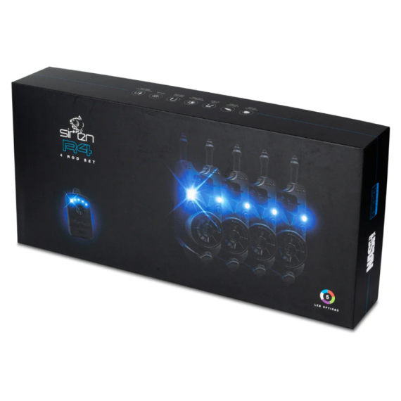 Nash Siren R4 Presentation Set 3 Rod i gruppen Verktyg & Tillbehör / Nappalarm & Indikatorer / Nappalarm hos Fishline (T2983)