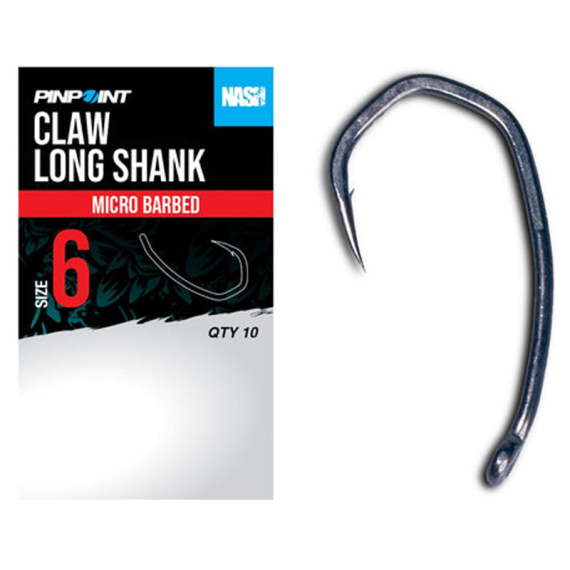 Nash Pinpoint Claw Long Shank i gruppen Krok & Småplock / Krok / Specimenkrok hos Fishline (T6513r)
