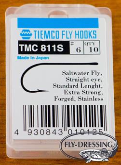 Tiemco 811S Saltwater #6 i gruppen Krok & Småplock / Krok / Flugbindningskrok hos Fishline (T811S-6)