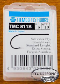 Tiemco 811S Saltwater #8 i gruppen Krok & Småplock / Krok / Flugbindningskrok hos Fishline (T811S-8)