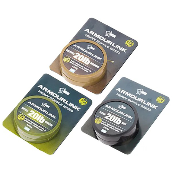 Nash Armourlink 20m i gruppen Krok & Småplock / Tafsar & Tafsmaterial / Tafsmaterial / Tafsmaterial Braid hos Fishline (T8491-TPr)