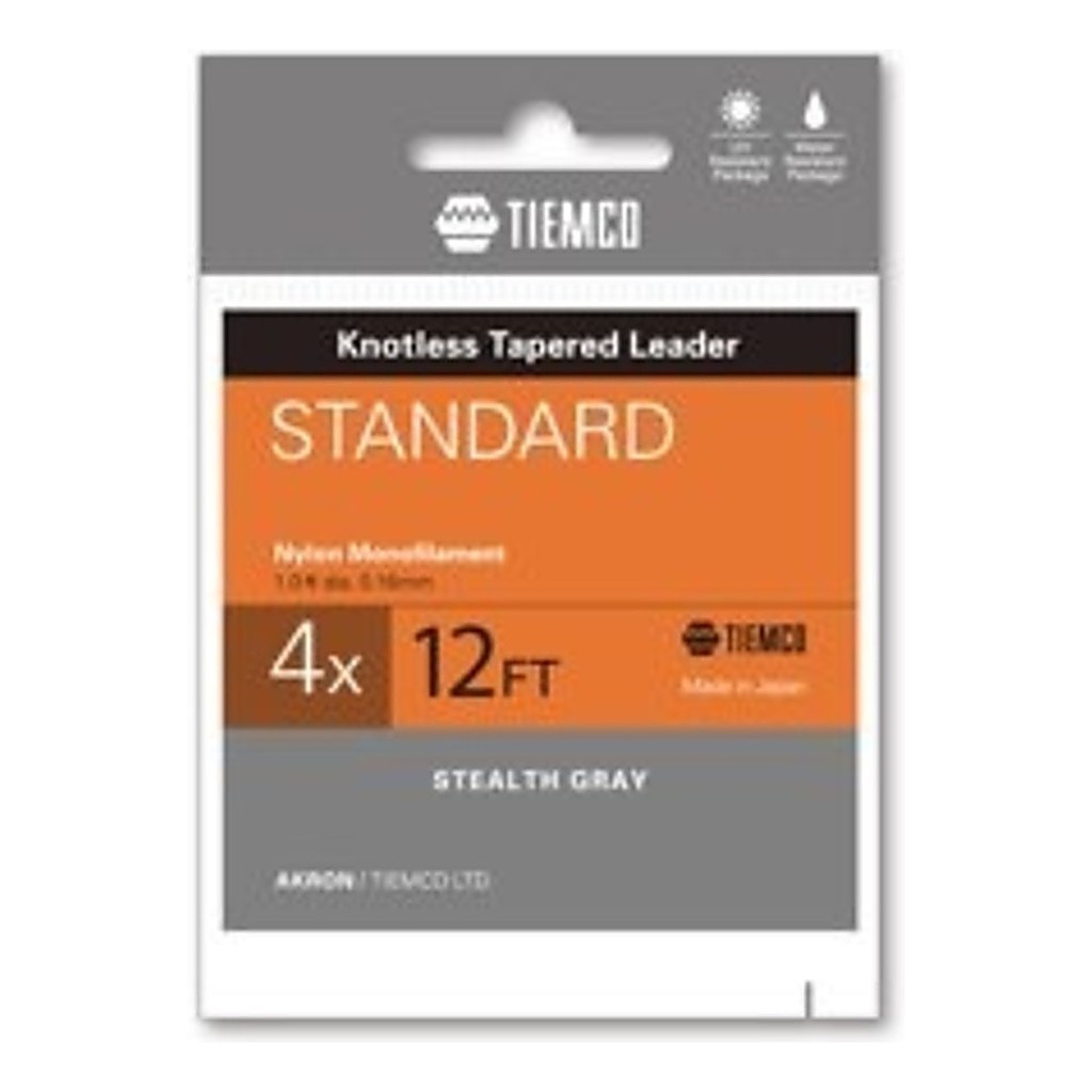 Tiemco Akron Taperad Tafs 12ft 6X i gruppen Krok & Småplock / Tafsar & Tafsmaterial / Färdiga Tafsar / Taperade Flugfisketafsar hos Fishline (TAL12-6X)