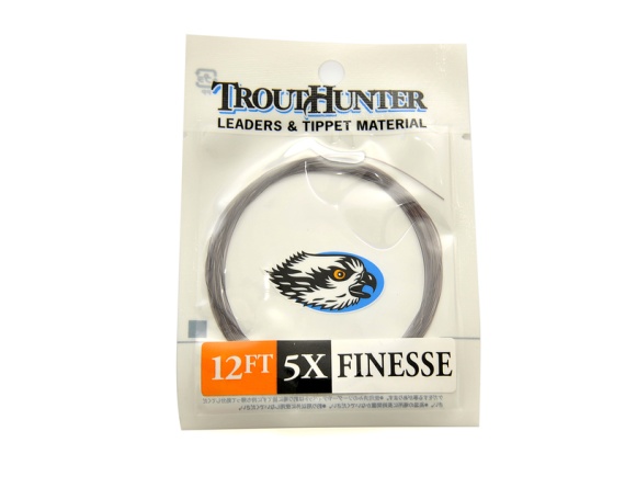 Trout Hunter Finesse Taperad Tafs 12ft - 6X - 0,13mm i gruppen Krok & Småplock / Tafsar & Tafsmaterial / Färdiga Tafsar / Taperade Flugfisketafsar hos Fishline (TH50060)