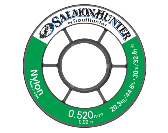 Trout Hunter SalmonHunter Nylon Tafsmaterial - 0,285 mm i gruppen Krok & Småplock / Tafsar & Tafsmaterial / Tafsmaterial / Tafsmaterial Flugfiske hos Fishline (TH50077)