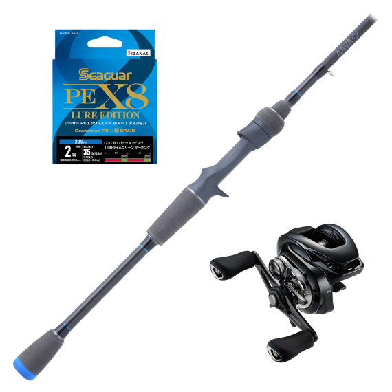 AAVA Tiraphene 7\'4\'\' 6-25g Heavy Jigging Combo i gruppen Fiskeset / Spinnfiskeset / Spinnfiskeset Abborre hos Fishline (TIRAPHENEMETANIUMSCCOMBO)