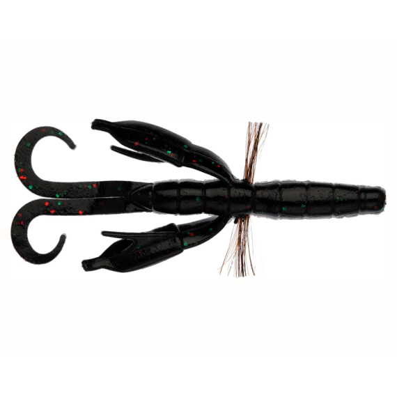 Baitbreath BYS Craw Portly 10cm - Black/Green Red i gruppen Fiskedrag / Jiggar & Gummibeten / Kräftor & Creaturebaits / Kräftjiggar hos Fishline (TRA-BB119)
