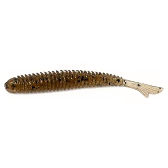 Baitbreath U30 Fish Tail Ringer 9cm - Mud Greenpumpkin/Seed i gruppen Fiskedrag / Jiggar & Gummibeten / Abborrjiggar & Gösjiggar hos Fishline (TRA-BB134)