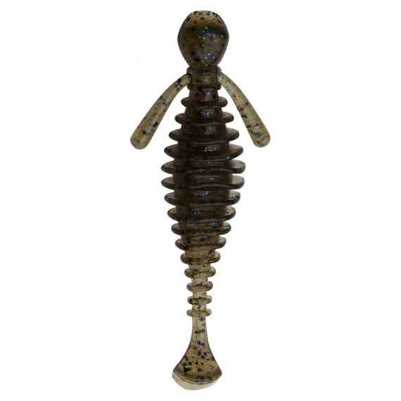 Baitbreath U30 Big Rui 9cm - Dark Greenpumpkin/Blue i gruppen Fiskedrag / Jiggar & Gummibeten / Kräftor & Creaturebaits / Creaturebaits hos Fishline (TRA-BB164)