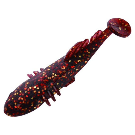 Baitbreath BeTanCo 7,6cm - Cola Blue Pearl/Gold Apricot i gruppen Fiskedrag / Jiggar & Gummibeten / Abborrjiggar & Gösjiggar hos Fishline (TRA-BB218)