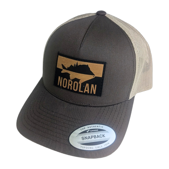 Norolan Trucker Cap - Brown i gruppen Kläder & Skor / Kepsar & Huvudbonader hos Fishline (TRC-01)