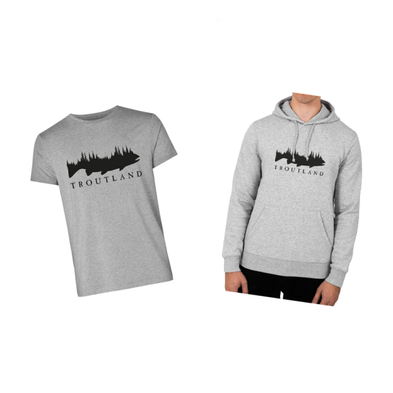 Troutland T-shirt & Hoodie i gruppen Kläder & Skor / Kläder / Tröjor hos Fishline (TROUTLANDTHSET)