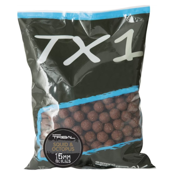 Shimano TX1 Squid & Octopus Boilies 1kg i gruppen Fiskedrag / Boilies, Krokbeten & Mäsk / Boilies hos Fishline (TX1SOB201000r)