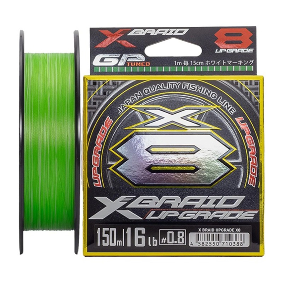 YGK Upgrade X8 Green 200m i gruppen Fiskelinor / Flätlinor & Superlinor hos Fishline (UPGRADEX8200M-2.0r)