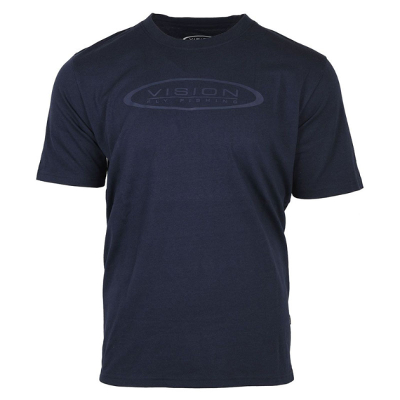 Vision Logo T-shirt Navy Blue i gruppen Kläder & Skor / Kläder / T-shirts hos Fishline (V3051-Sr)
