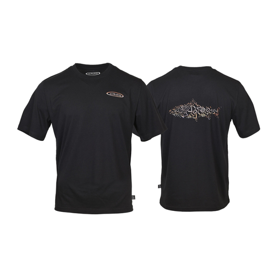 Vision Brown Trout T-shirt Black i gruppen Kläder & Skor / Kläder / T-shirts hos Fishline (V3054-Sr)