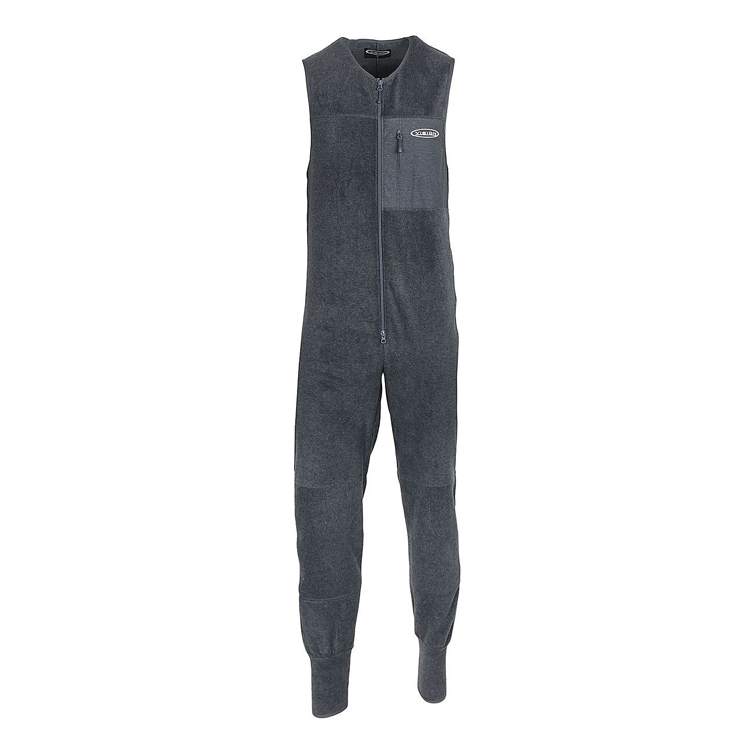 Vision Nalle Fleece Overall Grey i gruppen Kläder & Skor / Kläder / Underställ & Underkläder / Underställsset hos Fishline (V5023-Sr)