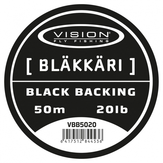 Vision Bläkkäri Black Backing i gruppen Fiskelinor / Flugfiskelinor / Backing hos Fishline (VBB5020r)